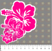 Hibiscus Sticker - sticker - Leilanis Attic