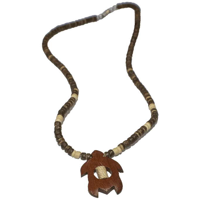 Honu Wooden Beaded Necklace - Necklace - Leilanis Attic