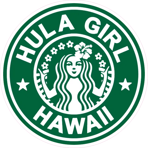 Hula Girl Hawaii Sticker - sticker - Leilanis Attic