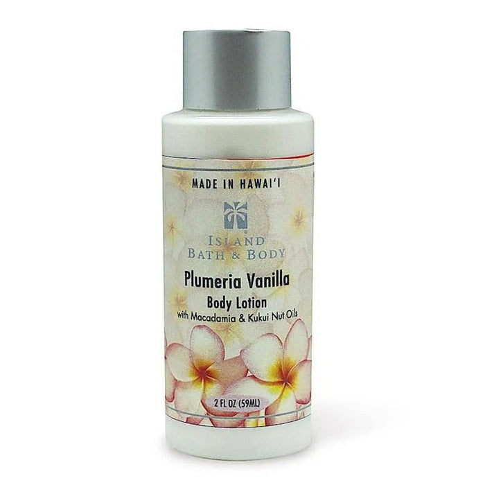 ISLAND BATH & BODY LOTION PLUMERIA VANILLA, 2 OZ - Lotion - Leilanis Attic