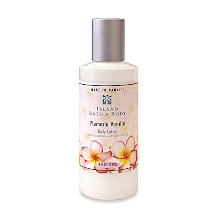 ISLAND BATH & BODY LOTION PLUMERIA VANILLA, 4 OZ - Lotion - Leilanis Attic