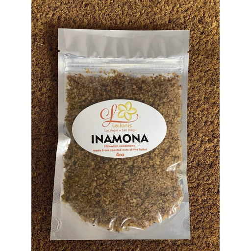 Inamona, Roasted Kukui nut, Unsalted 4oz - Food - Leilanis Attic