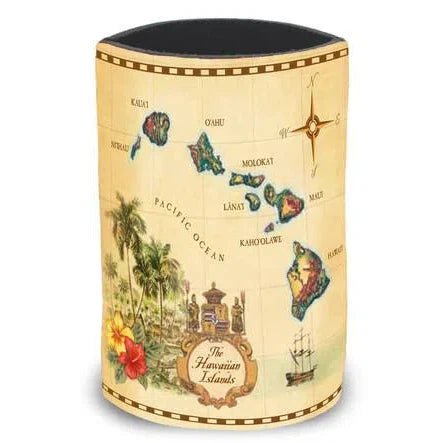 Island Can Cooler, Islands of Hawai'i - Nick - Nacks - Leilanis Attic