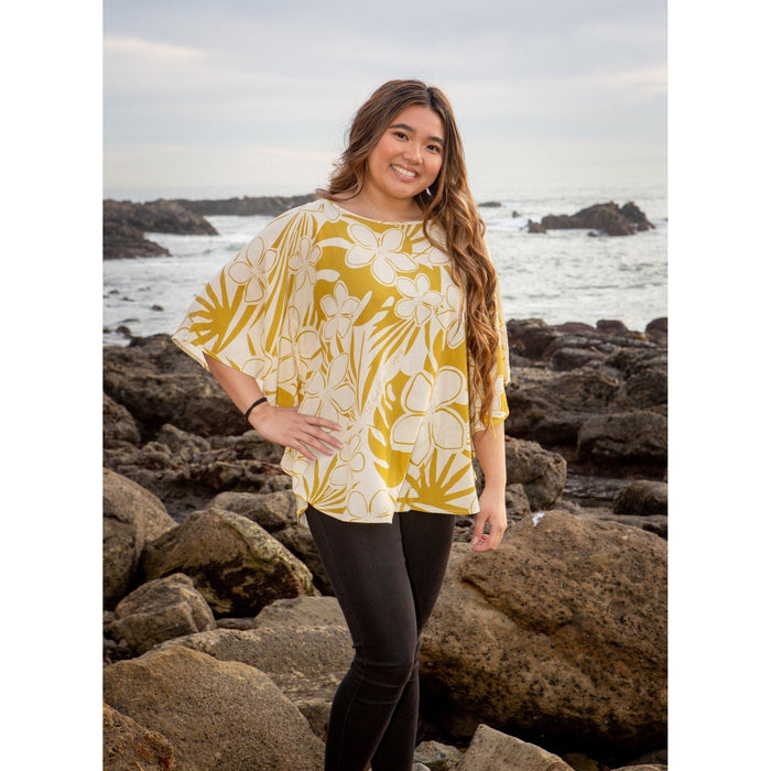 Island Edge Designs "Kali" Butterfly Top - Aloha Dress - Leilanis Attic