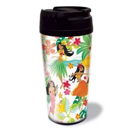 Island Hula Honeys 16oz Insulated Tumblers - Tumbler - Leilanis Attic