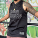 Island Hustle - Black on Black Basketball Jersey-Jersey-Leilanis Attic