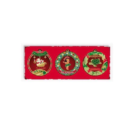 Island Style Holiday, Die Cut Ornament 3 - pk - Ornament - Leilanis Attic