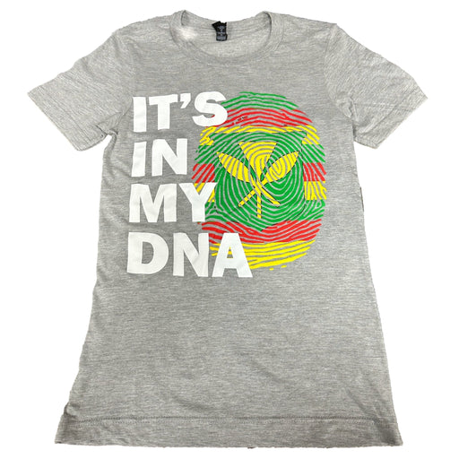 Its In My DNA - Kanaka - T - Shirt - Grey - T - Shirt - Leilanis Attic