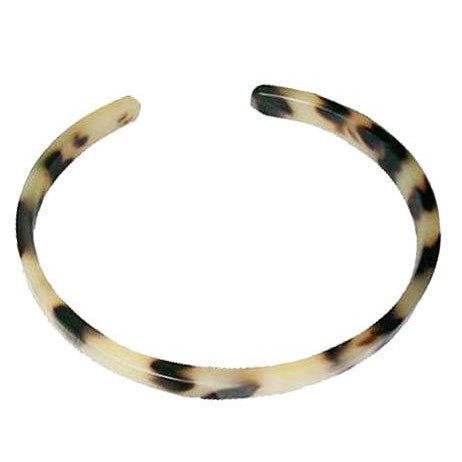 Ivory Faux Turtle Shell Bangle 0.6 Cm (Adult Size) - Bangle - Leilanis Attic