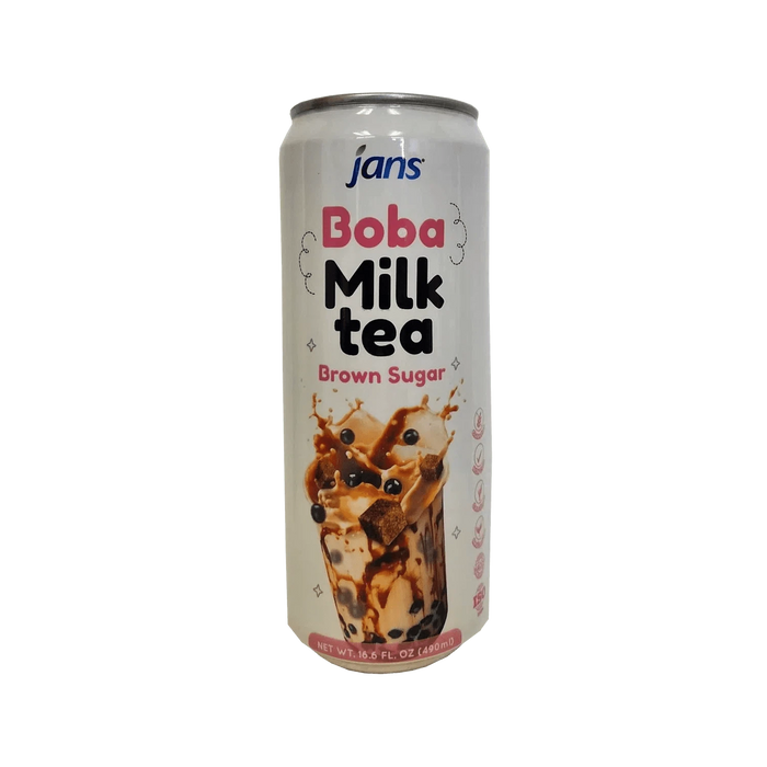 Jans Boba Milk Tea Brown Sugar 16.6oz - Food - Leilanis Attic