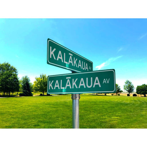 "KALĀKAUA Ave" Street Sign - Street Sign - Leilanis Attic