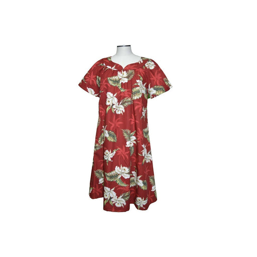 KY’s Womens Midi Muu Muu, Classic Orchid - Aloha Dress - Leilanis Attic