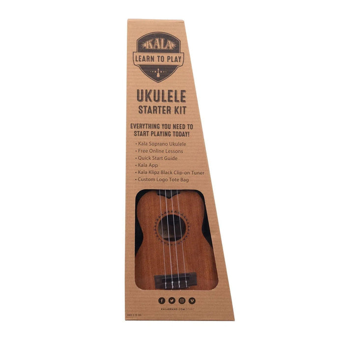 Kala, Learn To Play Ukulele Starter Kit, Soprano - Ukulele - Leilanis Attic