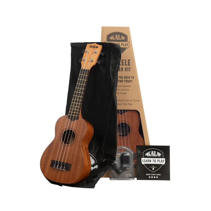 Kala, Learn To Play Ukulele Starter Kit, Soprano - Ukulele - Leilanis Attic