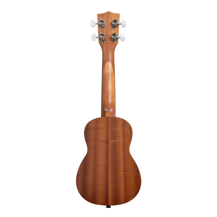 Kala Satin Mahogany Soprano with Hawaiian Islands & Tattoo - Ukulele - Leilanis Attic