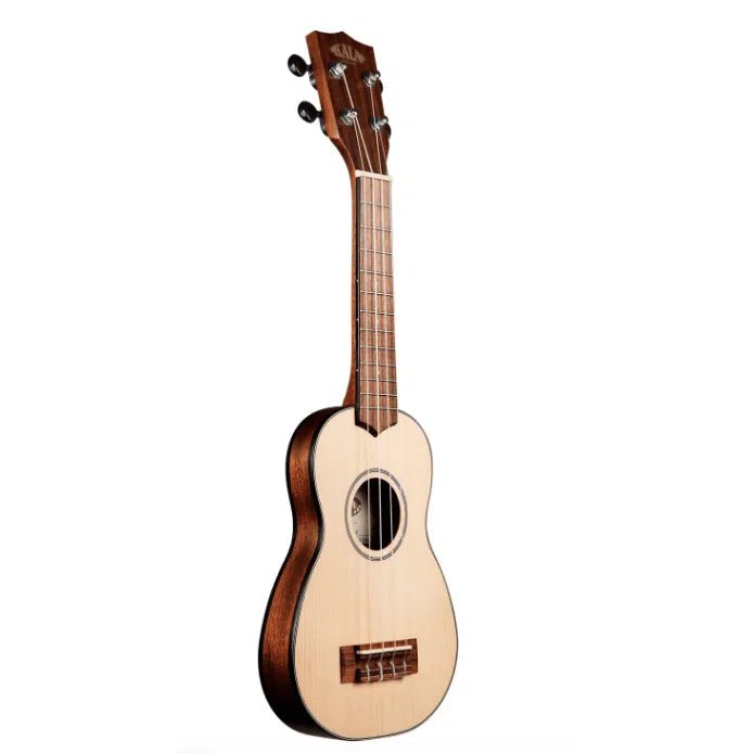 Kala Solid Spruce Travel Concert Ukulele with Bag - Ukulele - Leilanis Attic