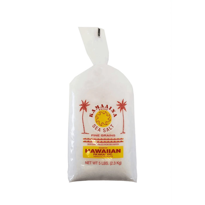 Kamaaina Sea Salt 5 LB (Fine Grain) - Food - Leilanis Attic