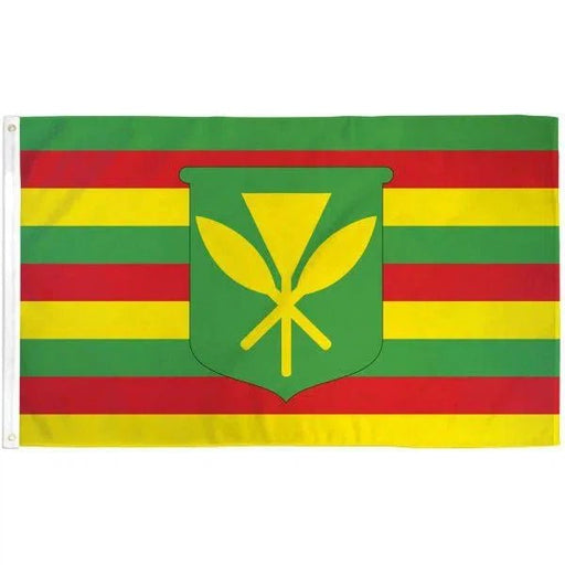 Kanaka Maoli 3' x 5' Flag - Flag - Leilanis Attic