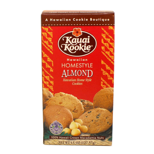 Kauai Kookie Almond Hawaiian Home Style Cookies - Food - Leilanis Attic