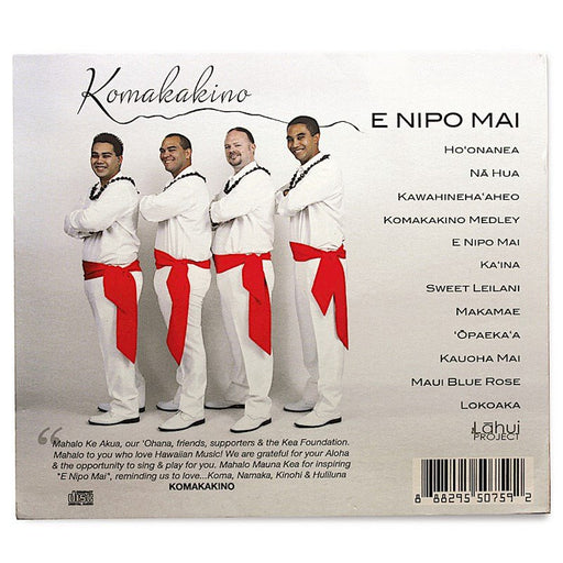 Komakakino - E Nipo Mai - CD - Leilanis Attic