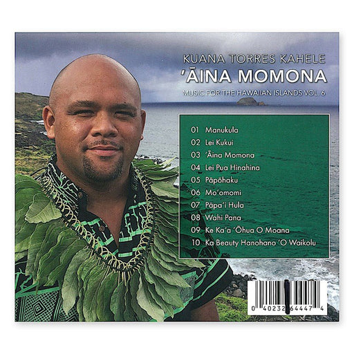 Kuana Torres Kahele - Music for the Hawaiian Islands Vol. 6 'Aina Momona Molokai - CD - Leilanis Attic