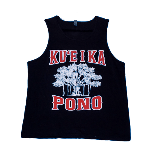 Ku'e I Ka Pono, Lahaina Banyan Tree Tanks - Tank - Mens - Leilanis Attic