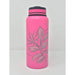 Laser Engraved Aloha Tiare Flask - Flask - Leilanis Attic