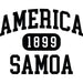 Laser Engraved American Samoa Collegiate Flask - Flask - Leilanis Attic