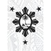 Laser Engraved Filipino Guam Sun Tribal Background Flask - Flask - Leilanis Attic