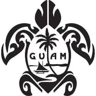 Laser Engraved Guam Honu Flask - Flask - Leilanis Attic