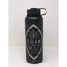 Laser Engraved Guam Seal Tribal Background Flask - Flask - Leilanis Attic