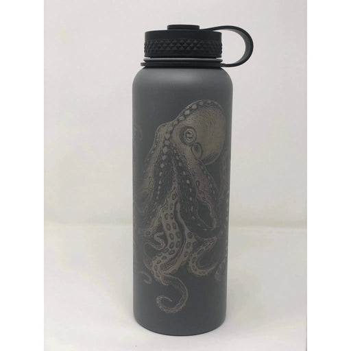 Laser Engraved He'e Flask - Flask - Leilanis Attic