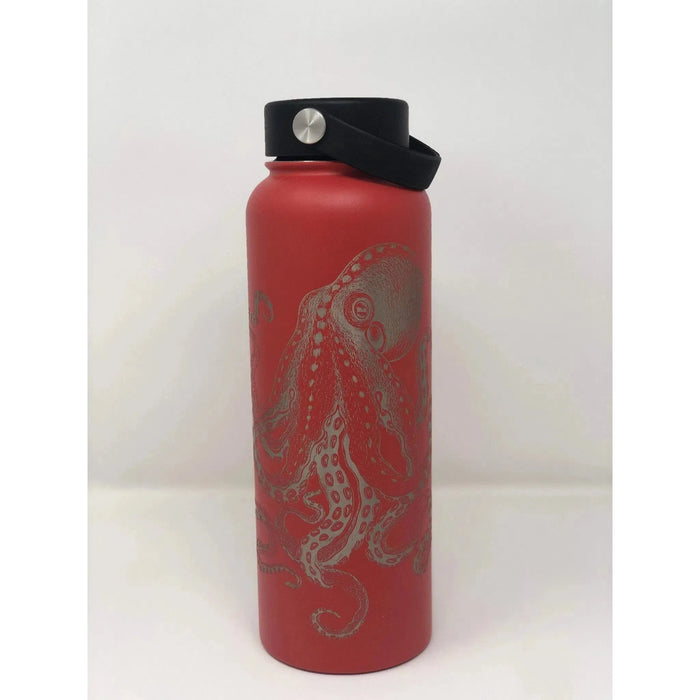 Laser Engraved He'e Flask - Flask - Leilanis Attic