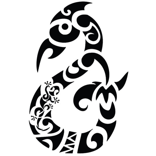 Laser Engraved Maori Manaia Seal Flask - Flask - Leilanis Attic