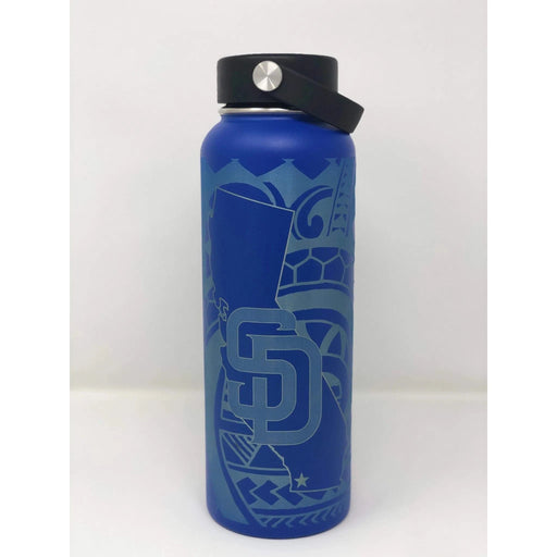 Laser Engraved SD California Flask - Flask - Leilanis Attic