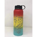 Laser Engraved Tahitian Tiare Flask - Flask - Leilanis Attic