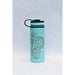 Laser Engraved Tahitian Tiare Flask - Flask - Leilanis Attic