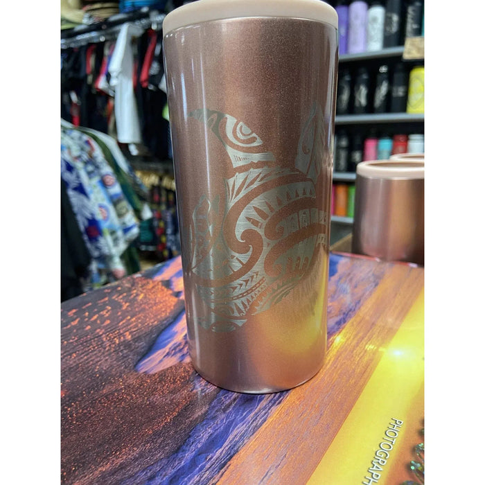 Laser Engraved Tattoo Honu Flask - Flask - Leilanis Attic