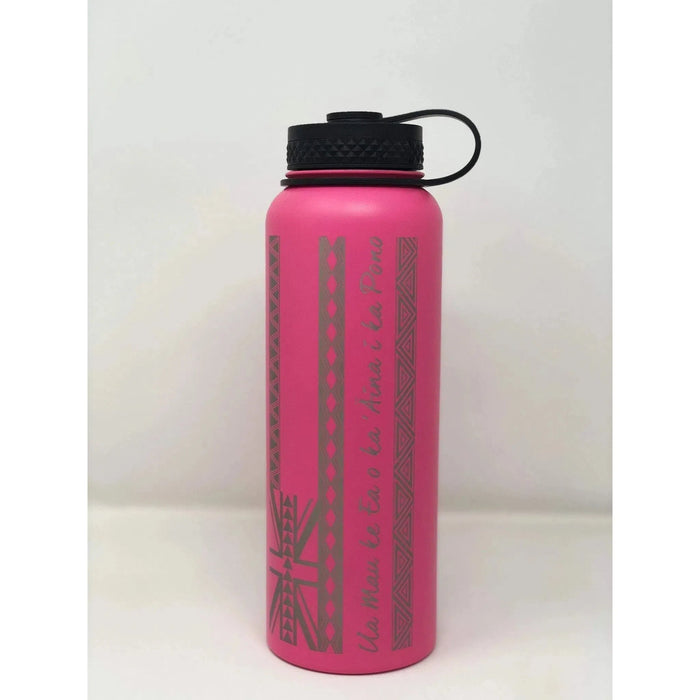 Laser Engraved Ua Mau Flask - Flask - Leilanis Attic