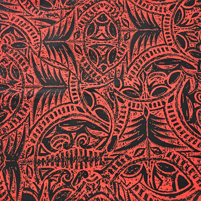 Lava Lava, Tribal Red/Black - Lava Lava - Leilanis Attic