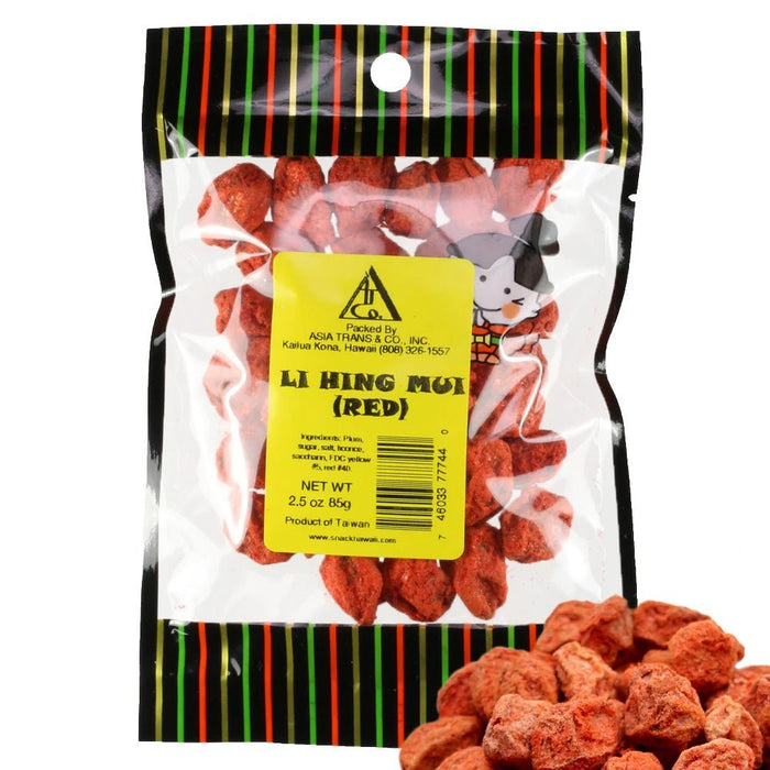 Li Hing Mui Red Crack Seed Pack - crack seed - Leilanis Attic