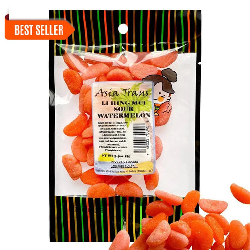 Li Hing Mui Sour Watermelon Pack - Candy - Leilanis Attic