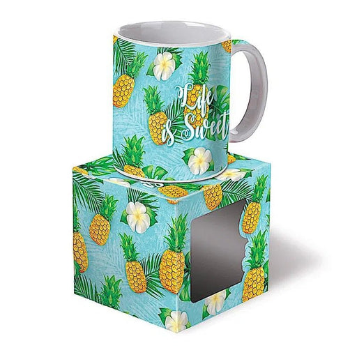 "Life is Sweet" 10 oz Boxed Mug - Mug - Leilanis Attic