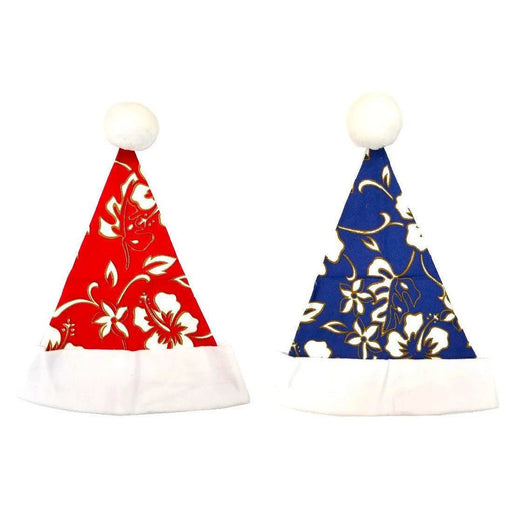 Limited Edition Hilo Hattie Hibiscus Santa Hats - Santa Hat - Leilanis Attic