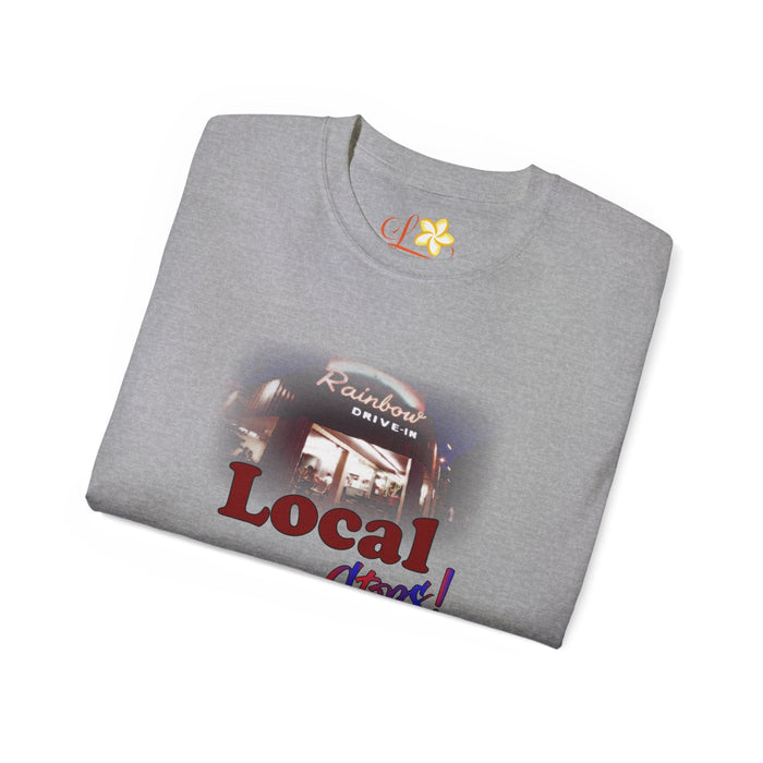 Local Stops Rainbow Drive In Unisex T-Shirt - T-Shirt - Mens - Leilanis Attic