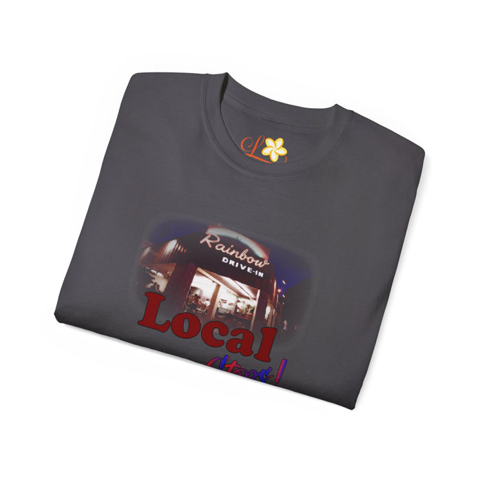 Local Stops Rainbow Drive In Unisex T-Shirt - T-Shirt - Mens - Leilanis Attic