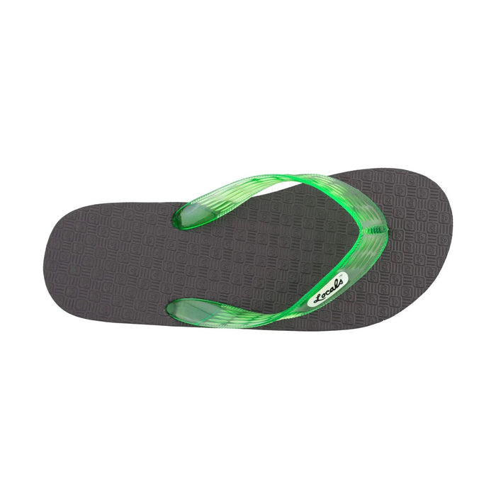 Locals - Original Men's Translucent Green Strap Slippah - Slippers - Leilanis Attic