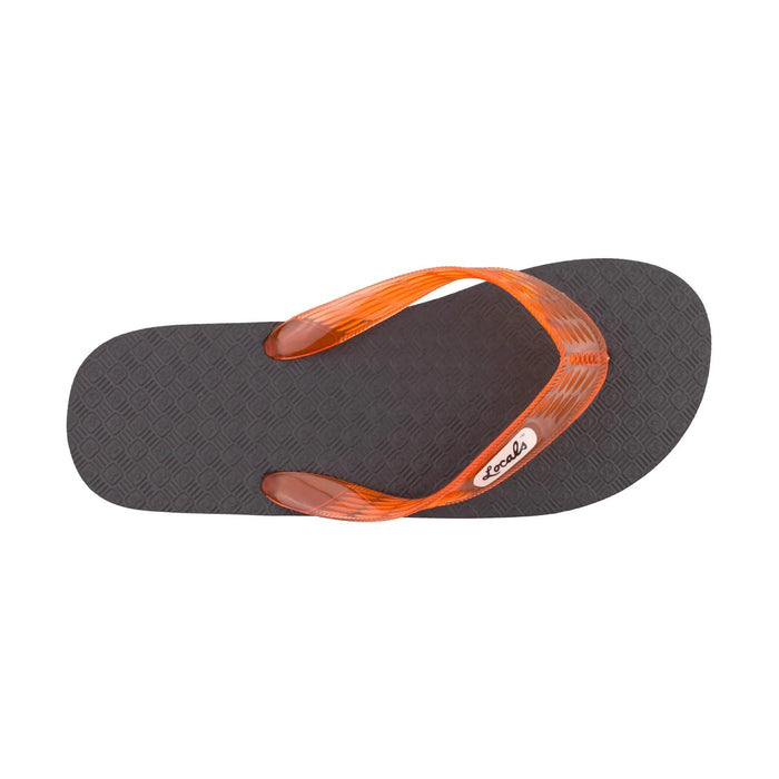 Locals - Original Men's Translucent Orange Strap Slippah - Slippers - Leilanis Attic