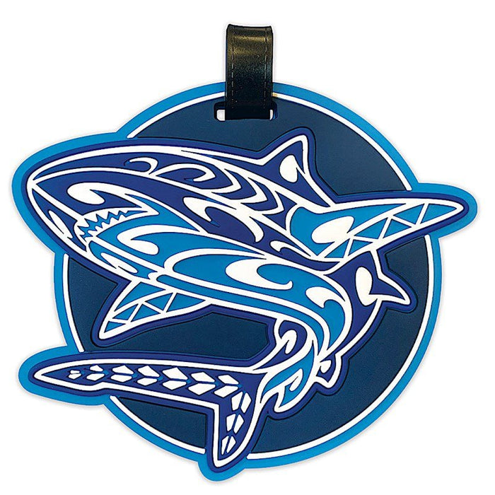 Luggage Tag, “Tribal Shark” - Accessories - Leilanis Attic