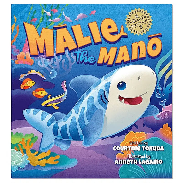 "Malie The Mano" Children's Book (Hardcover) - Book - Leilanis Attic